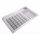 POS клавиатура Heng Yu Pos Keyboard S60C 60 клавиш,USB;цвет серый,MSR,замок