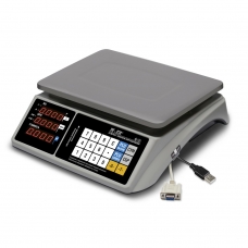 Весы торговые M-ER 328 AC-15.2 "TOUCH-M" LED (COM, USB)