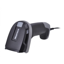 Проводной сканер штрих-кода MERTECH 2425 HR Ai 2Core XLaser USB, эмуляция RS232 Black