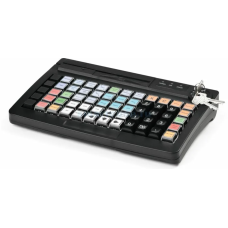 Программируемая клавиатура АТОЛ KB-60-KU (rev.2) черная c ридером магнитных карт на 1-3 дорожки