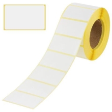 Этикетки  термотрансферные (полуглянец) 47х25x1000