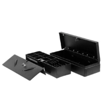 Денежный ящик АТОЛ FlipTop-B (черный, крышка для инкассации)