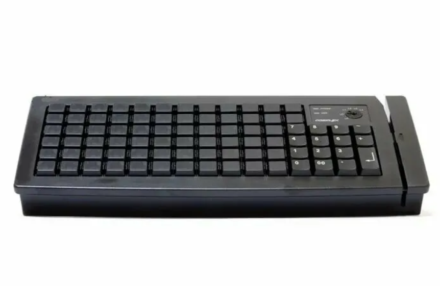 Программируемая клавиатура Posiflex KB-6600B черная без ридера магнитных карт Программируемая клавиатура Posiflex KB-6600B черная без ридера магнитных карт